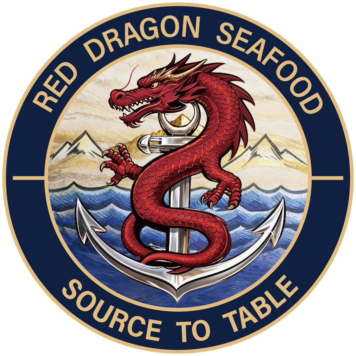 Red Dragon Seafood logo